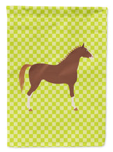 Load image into Gallery viewer, Hanoverian Horse Green Garden Flag - Outdoor Decorative Yard Flag