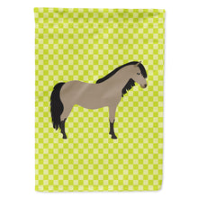 Load image into Gallery viewer, Welsh Pony Horse Green Flag Canvas House Size BB7736CHF