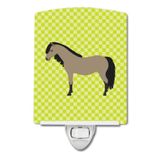 Load image into Gallery viewer, Welsh Pony Horse Green Ceramic Night Light BB7736CNL