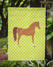 Load image into Gallery viewer, Arabian Horse Green Garden Flag - Outdoor Decorative Yard Flag