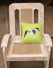 Load image into Gallery viewer, Cyldesdale Horse Green Fabric Decorative Pillow BB7738PW1818