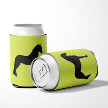 Load image into Gallery viewer, Friesian Horse Green Can or Bottle Hugger BB7741CC