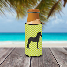Load image into Gallery viewer, Friesian Horse Green   Hugger for slim cans