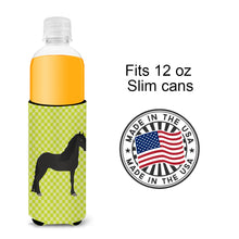 Load image into Gallery viewer, Friesian Horse Green   Hugger for slim cans