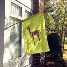Load image into Gallery viewer, Vicugna or Vicuna Green Flag Canvas House Size BB7743CHF