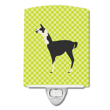 Load image into Gallery viewer, Llama Q' Ara Green Ceramic Night Light BB7744CNL