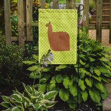 Load image into Gallery viewer, Alpaca Suri Green Garden Flag - Outdoor Decorative Yard Flag