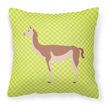 Load image into Gallery viewer, Guanaco Green Fabric Decorative Pillow BB7747PW1818