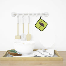 Load image into Gallery viewer, Emu Green Pot Holders - Set of 2 - Heat-Resistant Kitchen Essentials BB7748PTHD
