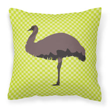 Load image into Gallery viewer, Emu Green Fabric Decorative Pillow BB7748PW1818