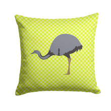 Load image into Gallery viewer, Rhea Green Throw Pillow - 14x14 Decorative Pillow – Art for Your Home &amp; Patio BB7749PW1414