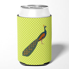 Load image into Gallery viewer, Indian Peacock Peafowl Green Can or Bottle Hugger BB7751CC