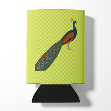 Load image into Gallery viewer, Indian Peacock Peafowl Green Can or Bottle Hugger BB7751CC