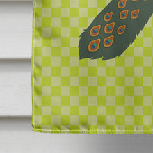 Load image into Gallery viewer, Indian Peacock Peafowl Green Flag Canvas House Size BB7751CHF