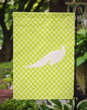 Load image into Gallery viewer, White Peacock Peafowl Green Garden Flag - Outdoor Decorative Yard Flag