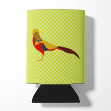 Load image into Gallery viewer, Golden or Chinese Pheasant Green Can or Bottle Hugger BB7754CC