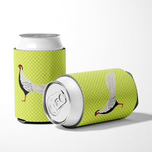 Load image into Gallery viewer, Silver Pheasant Green Can or Bottle Hugger BB7755CC