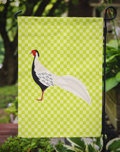 Load image into Gallery viewer, Silver Pheasant Green Garden Flag - Outdoor Decorative Yard Flag