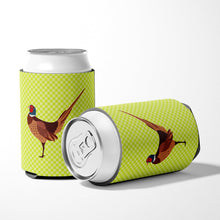Load image into Gallery viewer, Ring-necked Common Pheasant Green Can or Bottle Hugger BB7756CC