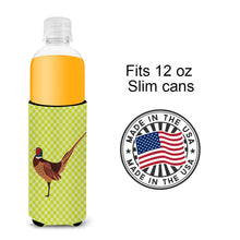 Load image into Gallery viewer, Ring-necked Common Pheasant Green   Hugger for slim cans