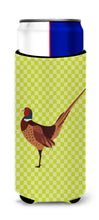 Load image into Gallery viewer, Ring-necked Common Pheasant Green   Hugger for slim cans