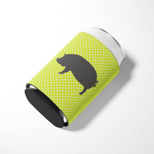 Load image into Gallery viewer, Berkshire Pig Green Can or Bottle Hugger BB7759CC