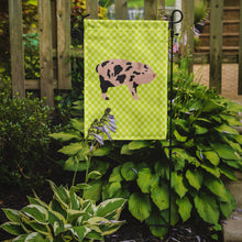 Load image into Gallery viewer, Mini Miniature Pig Green Garden Flag - Outdoor Decorative Yard Flag