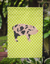 Load image into Gallery viewer, Mini Miniature Pig Green Garden Flag - Outdoor Decorative Yard Flag