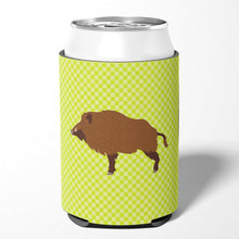 Load image into Gallery viewer, Wild Boar Pig Green Can or Bottle Hugger BB7762CC