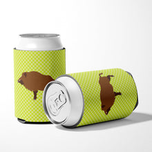 Load image into Gallery viewer, Wild Boar Pig Green Can or Bottle Hugger BB7762CC