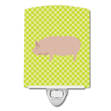 Load image into Gallery viewer, Welsh Pig Green Ceramic Night Light BB7763CNL