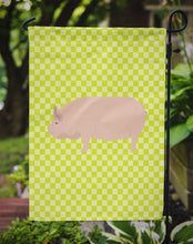 Load image into Gallery viewer, Welsh Pig Green Garden Flag - Outdoor Decorative Yard Flag