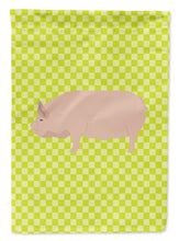 Load image into Gallery viewer, Welsh Pig Green Garden Flag - Outdoor Decorative Yard Flag
