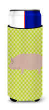 Load image into Gallery viewer, Welsh Pig Green   Hugger for slim cans
