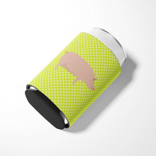 Load image into Gallery viewer, English Large White Pig Green Can or Bottle Hugger BB7764CC