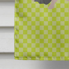Load image into Gallery viewer, Vietnamese Pot-Bellied Pig Green Flag Canvas House Size BB7767CHF