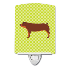 Load image into Gallery viewer, Duroc Pig Green Ceramic Night Light BB7768CNL