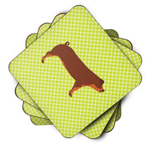 Load image into Gallery viewer, Duroc Pig Green Foam Coaster  BB7768FC