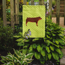 Load image into Gallery viewer, Duroc Pig Green Garden Flag - Outdoor Decorative Yard Flag