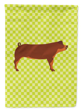 Load image into Gallery viewer, Duroc Pig Green Garden Flag - Outdoor Decorative Yard Flag