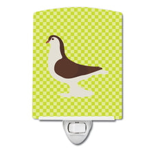 Load image into Gallery viewer, Large Pigeon Green Ceramic Night Light BB7769CNL