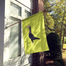 Load image into Gallery viewer, English Carrier Pigeon Green Flag Canvas House Size BB7771CHF