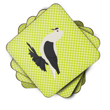 Load image into Gallery viewer, Saxon Fairy Swallow Pigeon Green Foam Coaster  BB7772FC