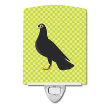 Load image into Gallery viewer, Budapest Highflyer Pigeon Green Ceramic Night Light BB7773CNL