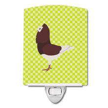 Load image into Gallery viewer, Capuchin Red Pigeon Green Ceramic Night Light BB7774CNL