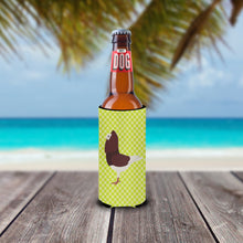Load image into Gallery viewer, Capuchin Red Pigeon Green   Hugger for slim cans