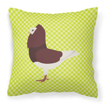 Load image into Gallery viewer, Capuchin Red Pigeon Green Fabric Decorative Pillow BB7774PW1818