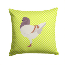 Load image into Gallery viewer, German Modena Pigeon Green Throw Pillow - 14x14 Decorative Pillow – Art for Your Home &amp; Patio BB7775PW1414