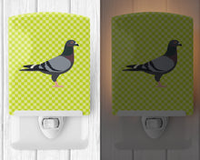 Load image into Gallery viewer, Racing Pigeon Green Ceramic Night Light BB7777CNL