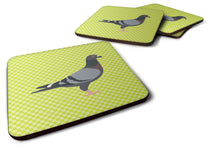 Load image into Gallery viewer, Racing Pigeon Green Foam Coaster  BB7777FC